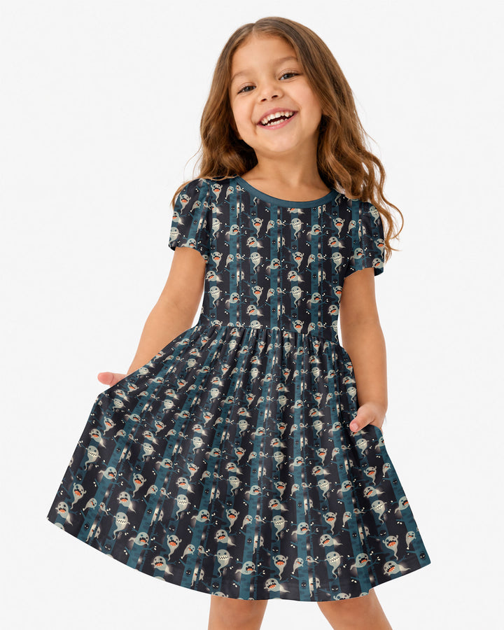 Scared yet Bamboo Twirl Dress