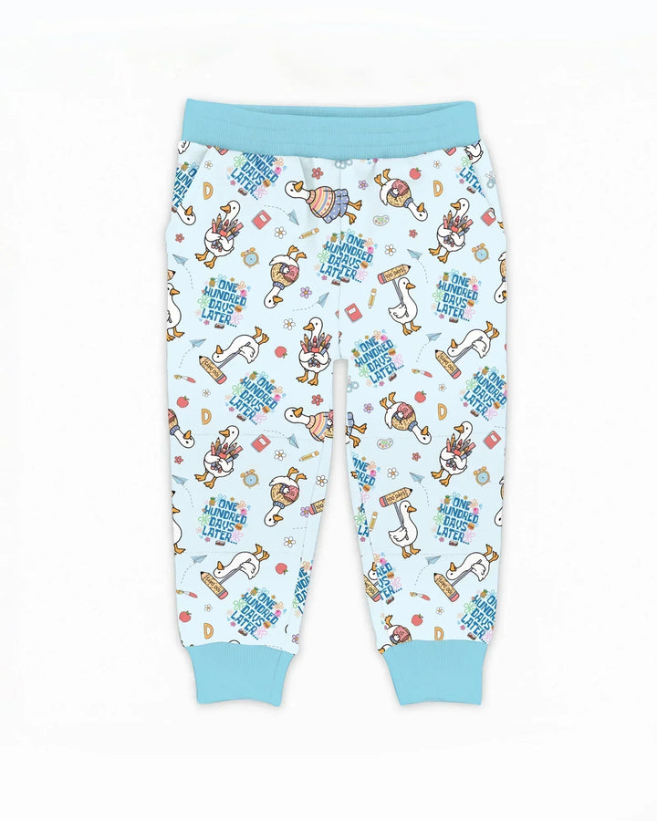 One Hundred Days Later Silly Goose Bamboo Jogger