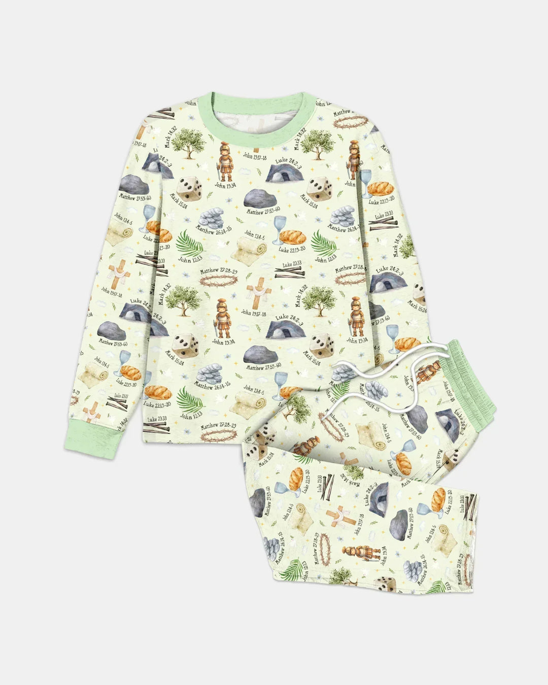 He Is Risen Family Matching Bamboo Men's Pajama Set