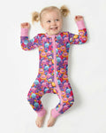 Rainbow Glitter Dumplings Bamboo Convertible Zippy