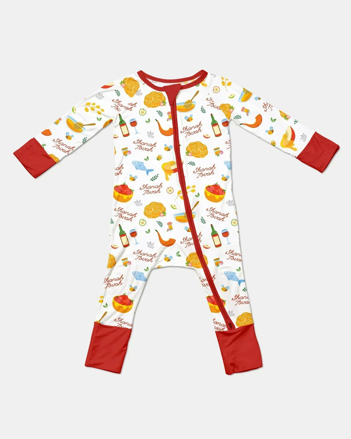 Shanah Tovah Family Matching Bamboo Convertible Zippy