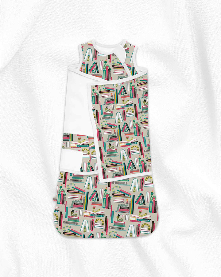 Bookworm Adventures Bamboo Sleep Bag Swaddler