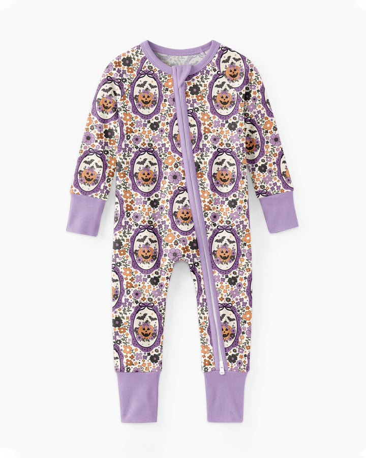 Pumpkin Cameo Garden Bamboo Convertible Zippy