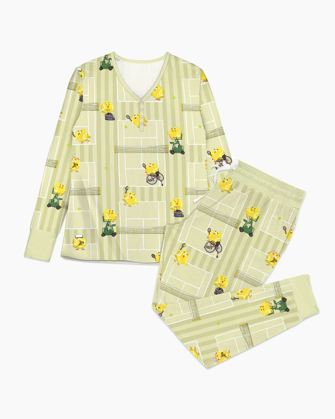 Tennis Bamboo Women Pajama Set