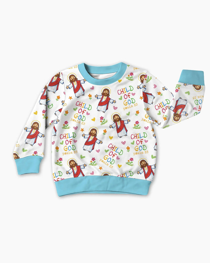 Jesus Loves Me Bamboo Crewneck Sweatshirt