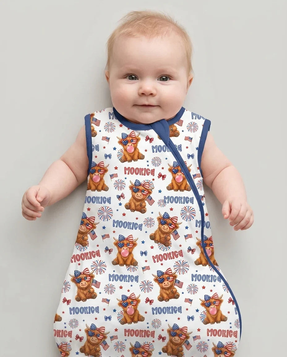 Moo-Rica Cowgirl Bamboo Sleep Bag