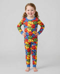 Let Have Some Fun Bamboo Two Piece Long Sleeve Pajama Set
