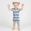 Midnight Feline Bamboo Shorty Zippy