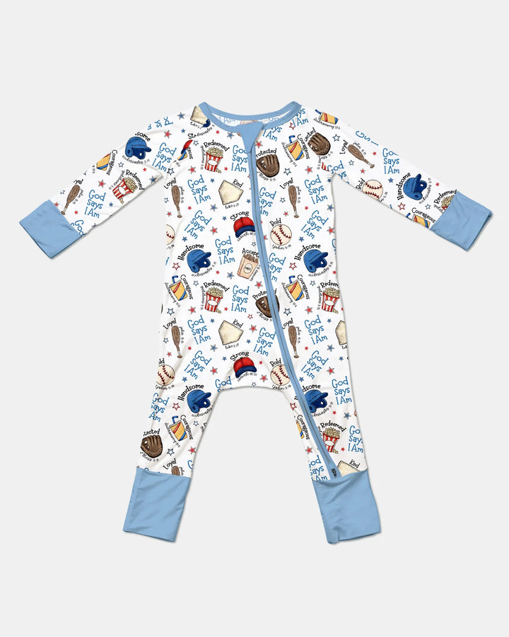 Christian Baseball Bamboo Convertible Zippy
