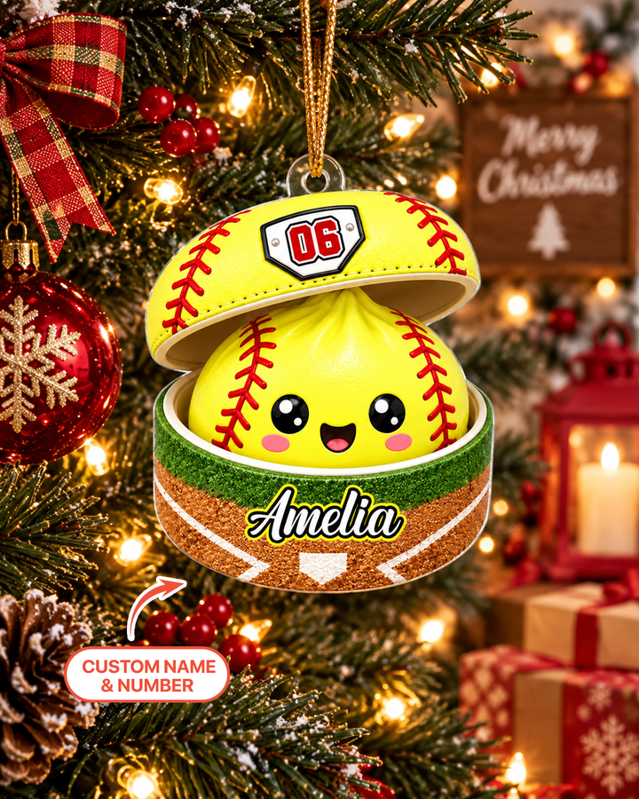 Sports Dumpling Acrylic Ornament