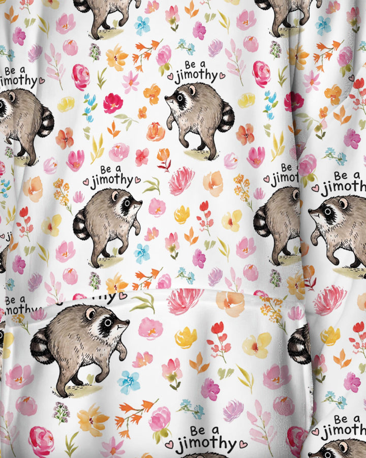 Be A Jimothy Family Matching Bamboo Blanket Hoodie
