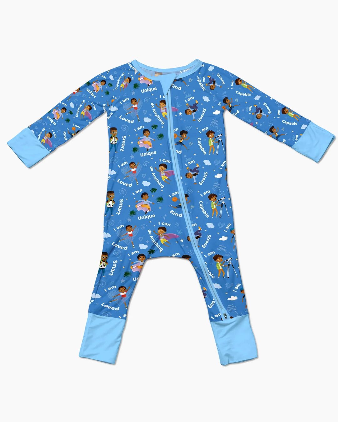Black Boys I Am Smart Bamboo Convertible Zippy