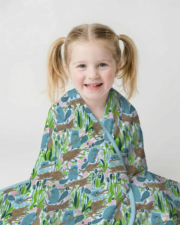 Little Dam Builders Bamboo Blanket