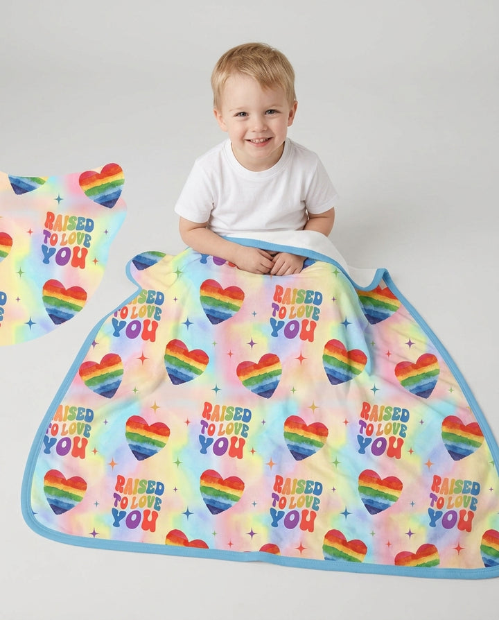 Raised To Love You Bamboo Blanket