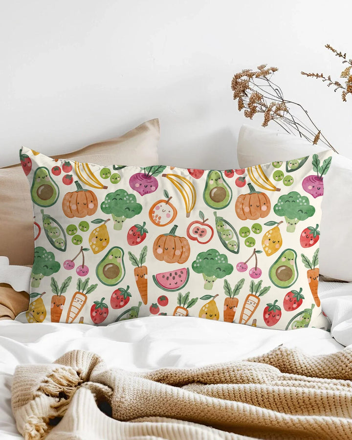 Veggie Friends Family Matching Bamboo Pillow Case
