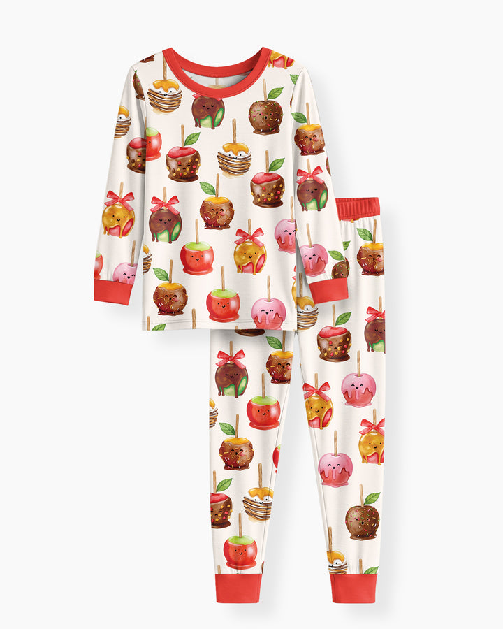 Template Bamboo Two Piece Long Sleeve Pyjamas Set