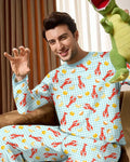 Preppy Crawfish Season Bamboo Men's Pajama Set