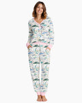 Whimsical Psalms 23 Map Bamboo Women Pajama Set