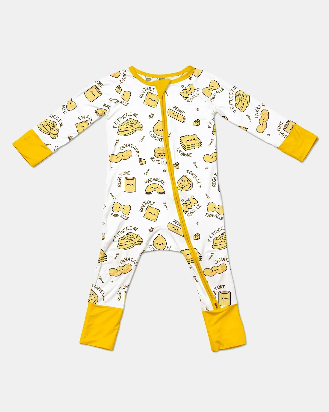 Kawaii Pasta Bamboo Convertible Zippy
