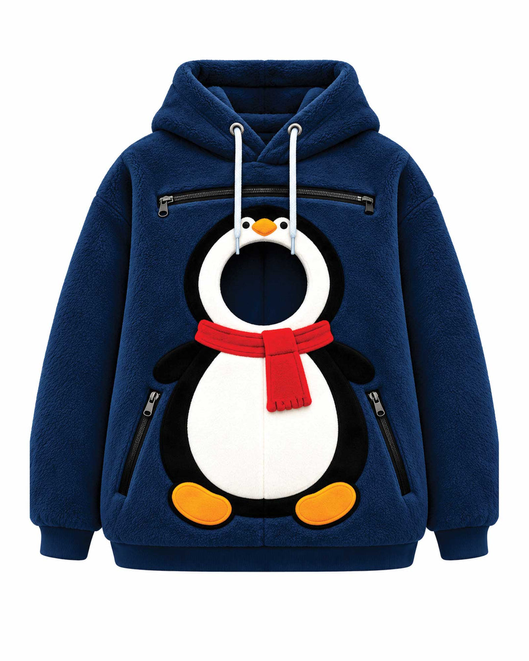 Penguin Animals Carrier Hoodie