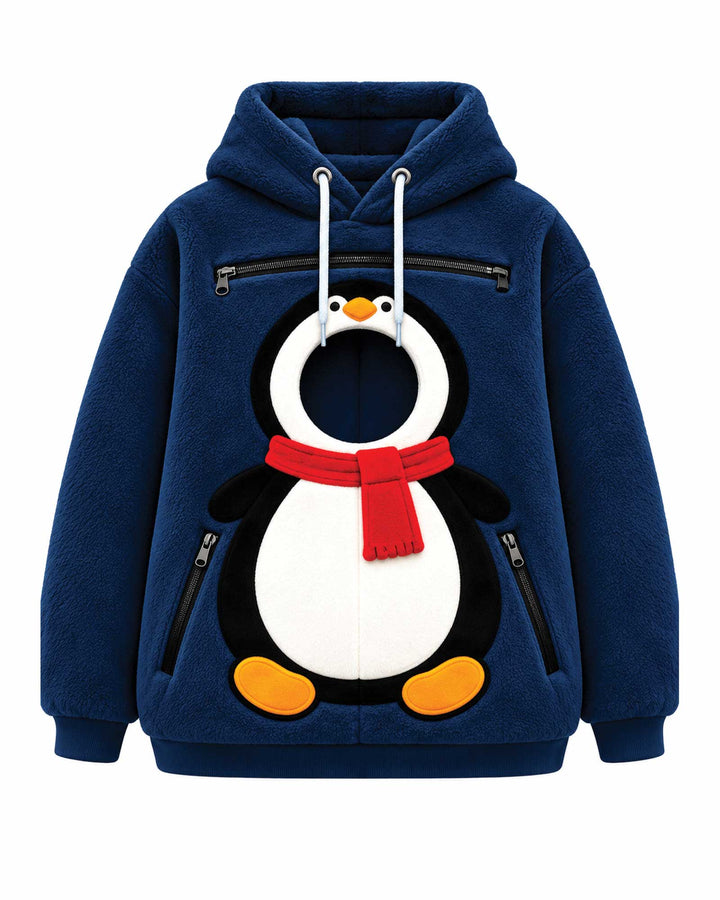 Penguin Animals Carrier Hoodie