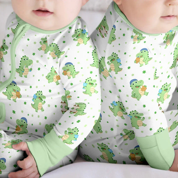 Shabbat Dinosaur Bamboo Convertible Zippy