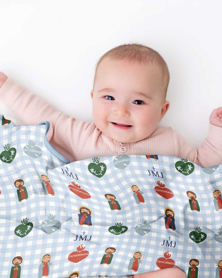Holy Family Bamboo Blanket