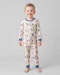 Goofy Seagulls Bamboo Two Piece Long Sleeve Pajama Set