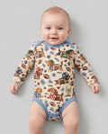 Football Doxie Squad Bamboo Bodysuit