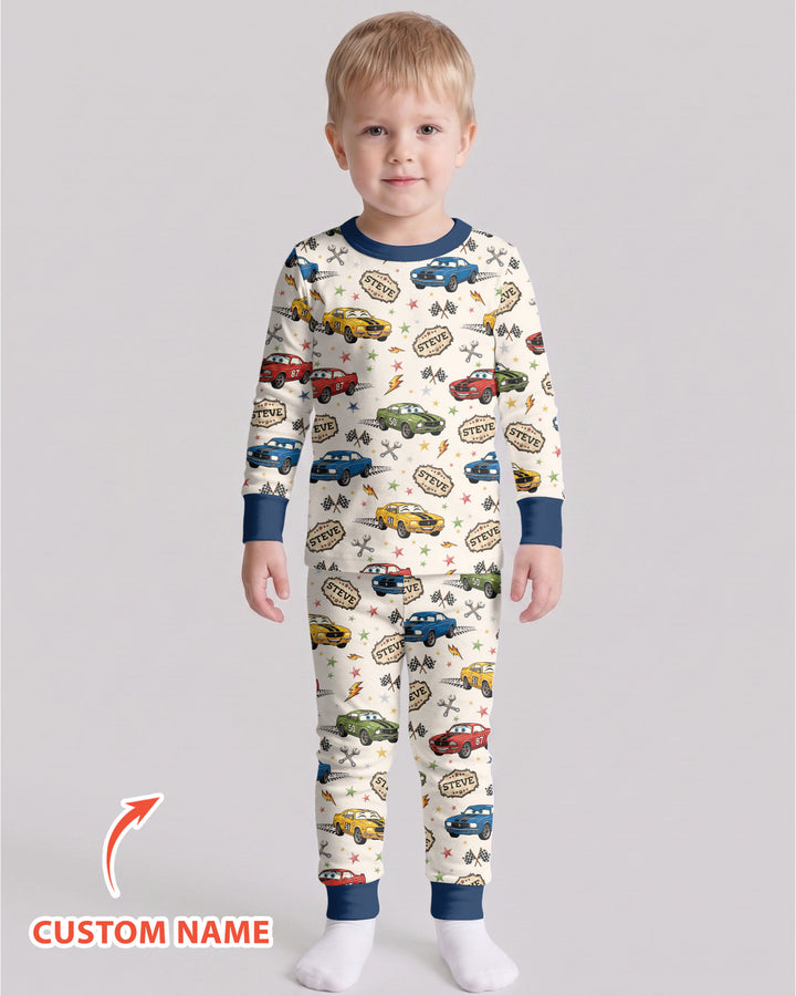 Cool Race Bamboo Two Piece Long Sleeve Pajama Set