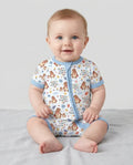 First Father's Day Daddy Bear Family Matching Bamboo Shorty Zippy