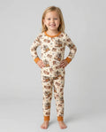 Template Bamboo Two Piece Long Sleeve Pyjamas Set