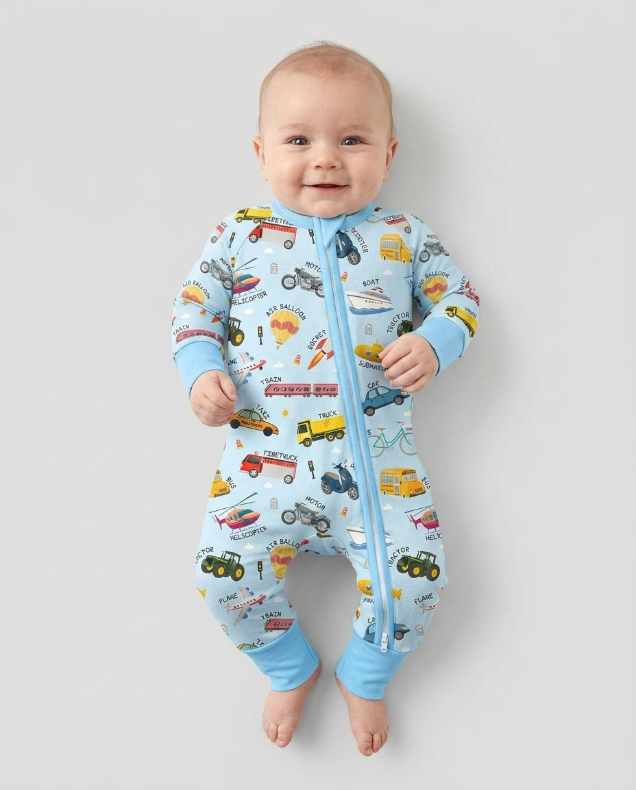 Vehicle Vocabulary Bamboo Convertible Zippy