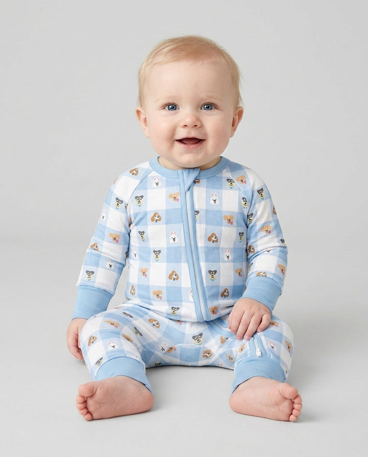 Plaid Pals Family Matching Bamboo Convertible Zippy