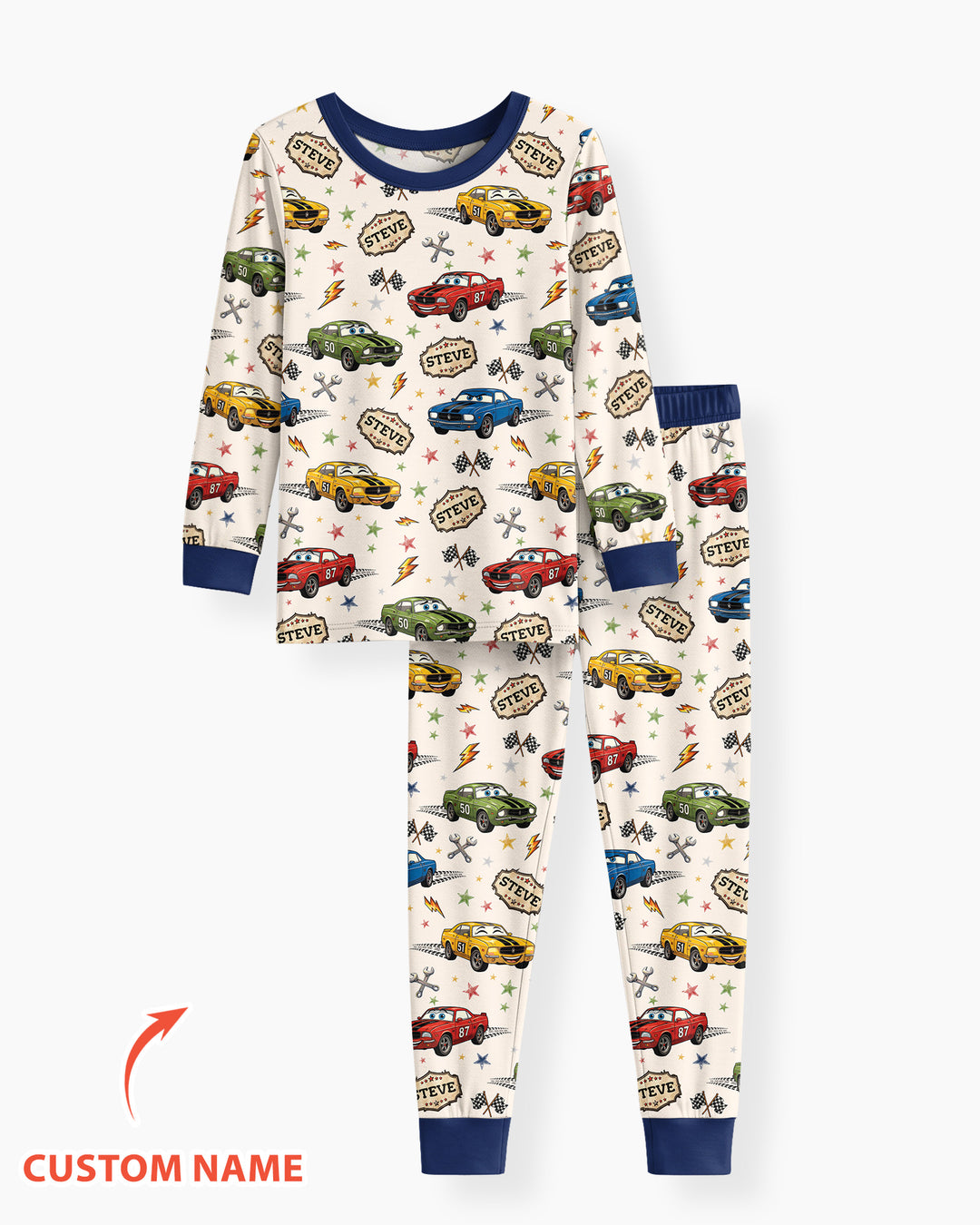 Cool Race Bamboo Two Piece Long Sleeve Pajama Set