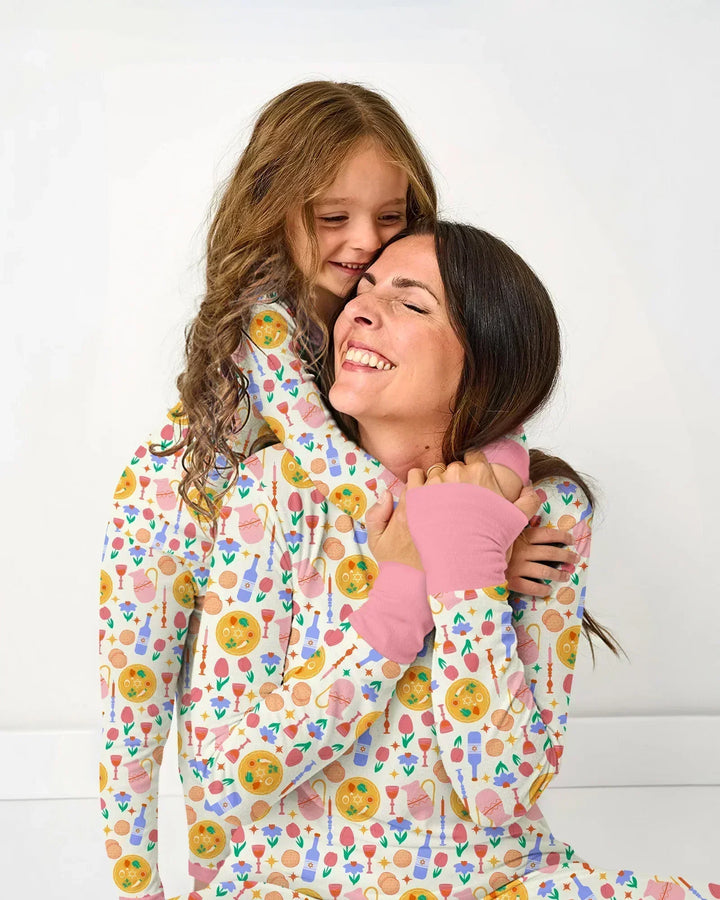 Pesach Sameach Matching Family Bamboo Women Pajama Set