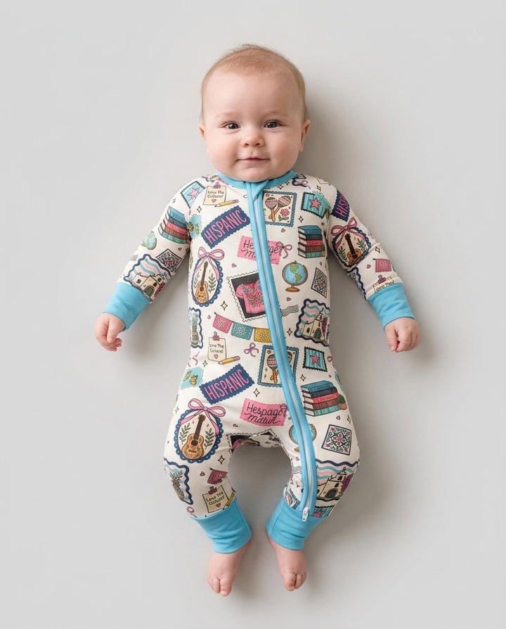 Happy Hispanic Heritage Month Bamboo Convertible Zippy