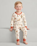 Winter & Vintage Bamboo Two Piece Long Sleeve Pajama Set