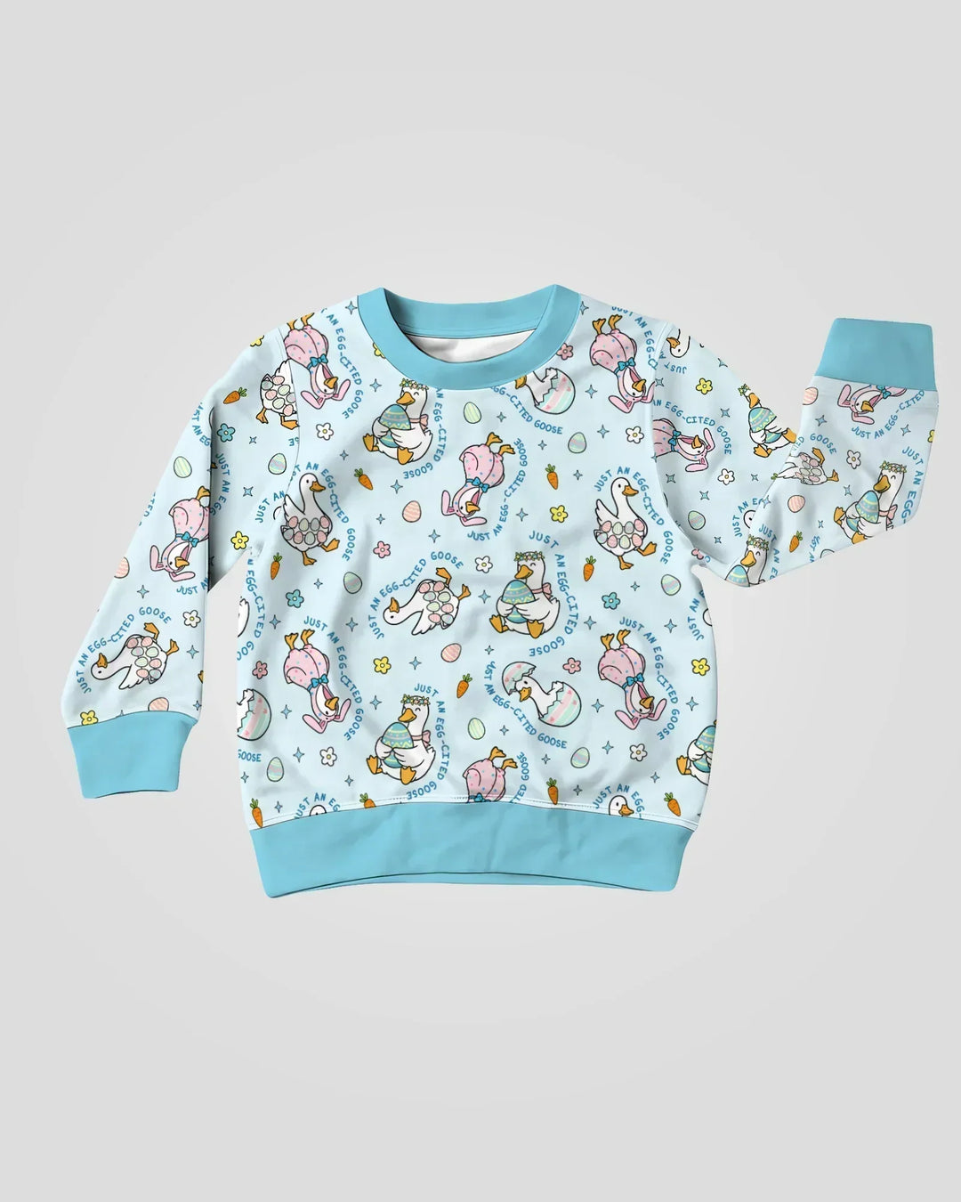 Easter Silly Goose Bamboo Crewneck Sweatshirt