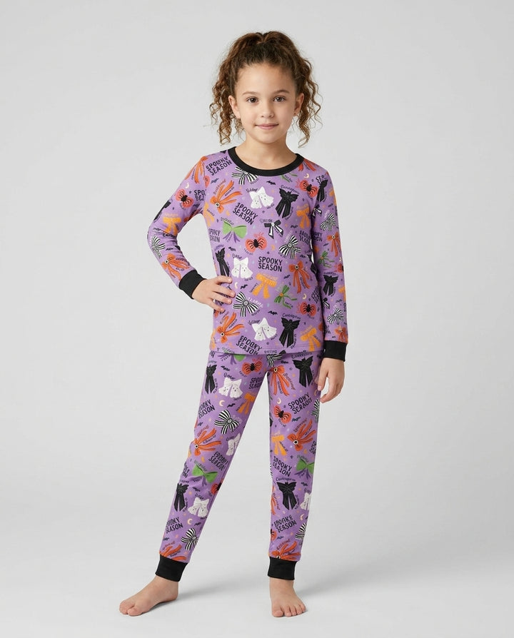 Template Bamboo Two Piece Long Sleeve Pyjamas Set