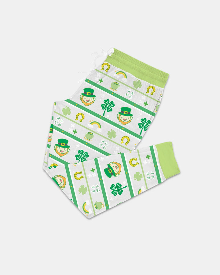 Happy Saint Patrick's Day Custom Bamboo Women Pajama Set