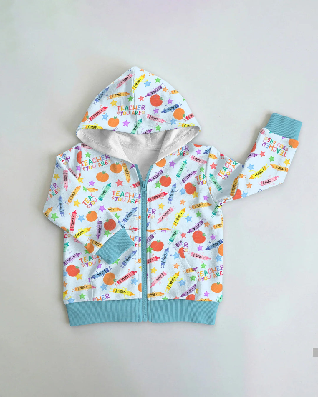 Teacher You Are Special  Bamboo Zip Hoodie