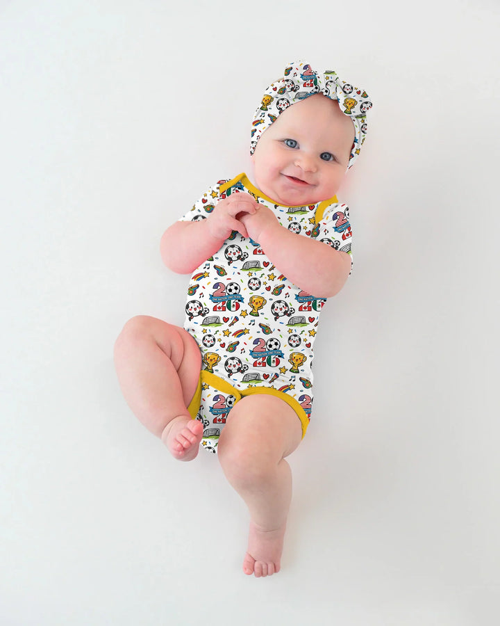 Soccer Fever 2026 Family Matching Bamboo Bodysuit