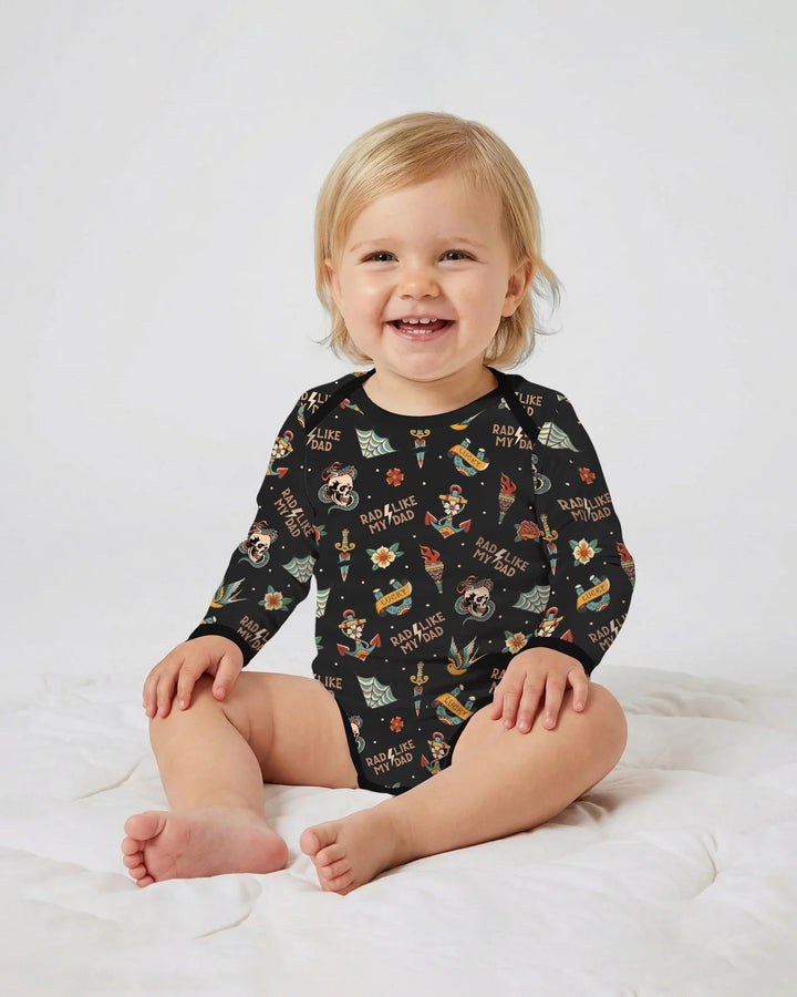 Rad Dad Society Daddy & Me Matching Bamboo Bodysuit