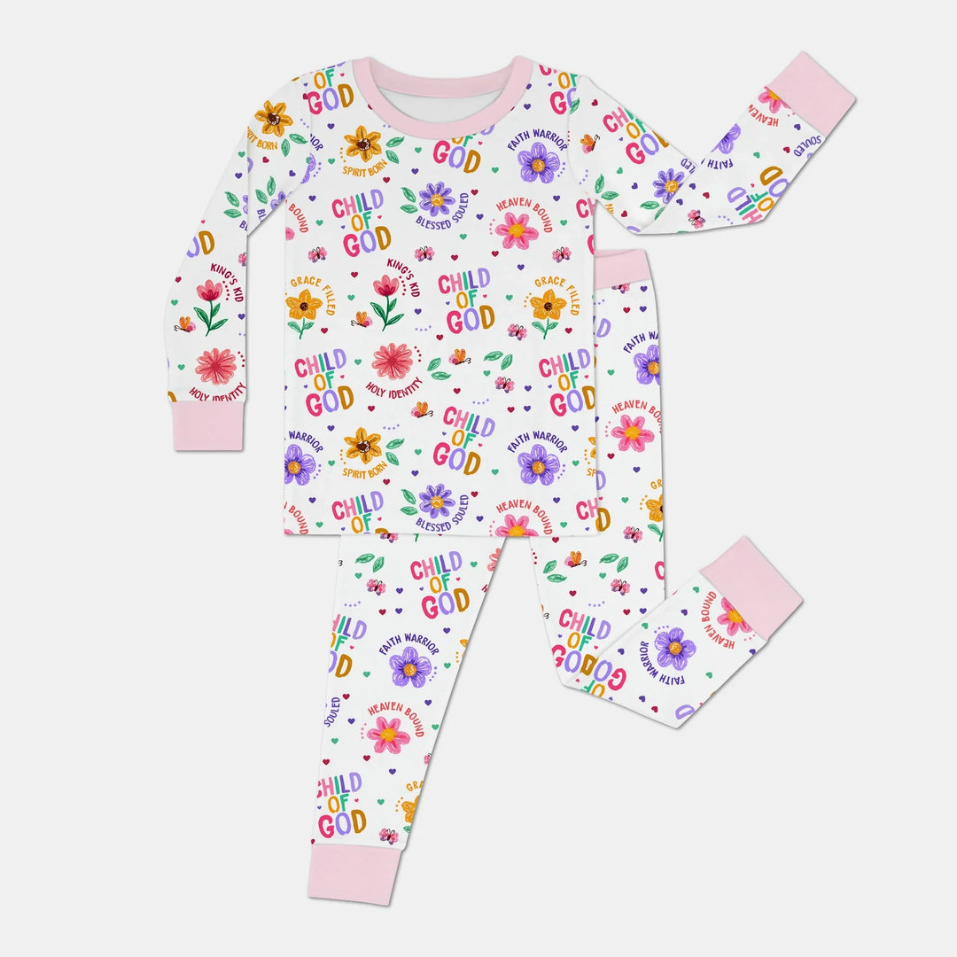 Child of God Bamboo Two Piece Long Sleeve Pajama Set