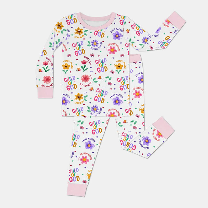 Child of God Bamboo Two Piece Long Sleeve Pajama Set