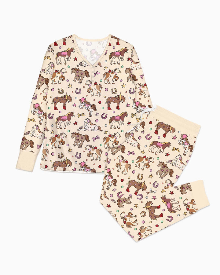 Lil' Buckaroo Bamboo Women Pajama Set