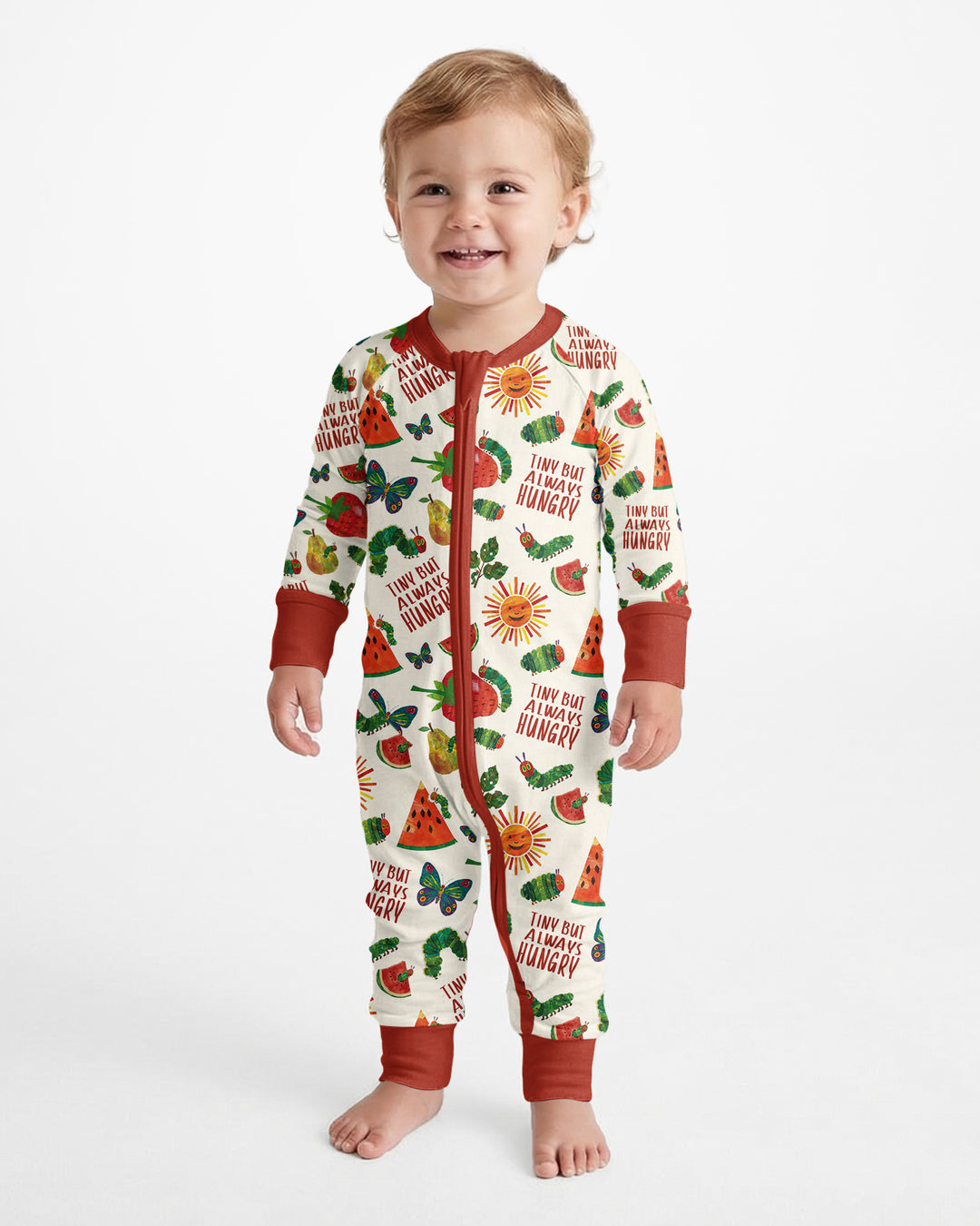 Tiny But Always Hungry Caterpillar Bamboo Convertible Zippy