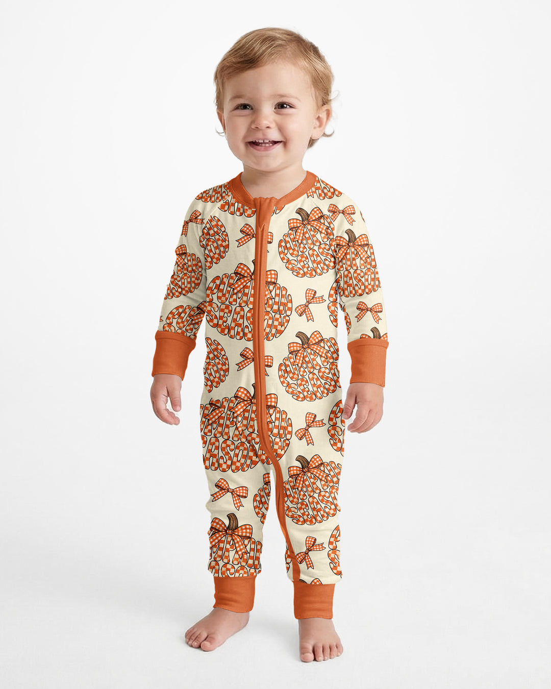 Pumpkin Season Bamboo Convertible Zippy