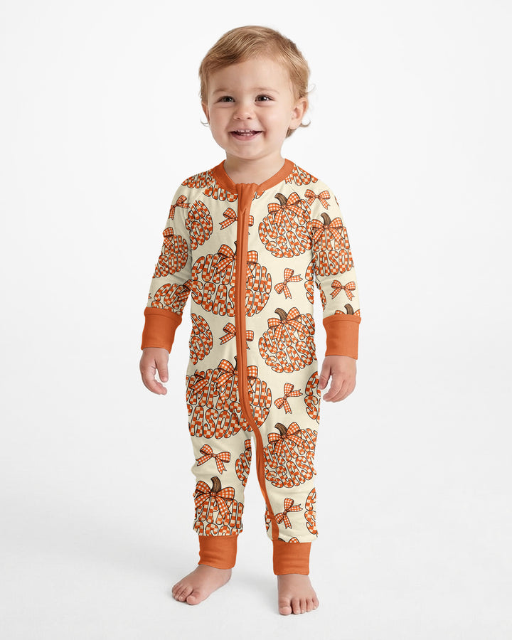 Pumpkin Season Bamboo Convertible Zippy